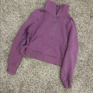 Lululemon Scuba Oversized Funnel Neck Half-Zip